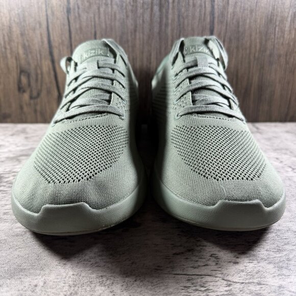 Kizik Lima Sneakers Mens 10 Wide Shoes Green Knit Mesh Comfort *NO INSOLES* main image 10